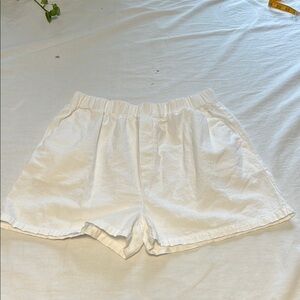 Harlow Women's White Shorts